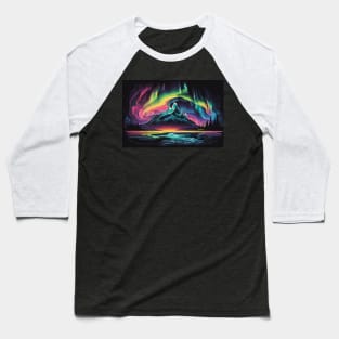 Northern Lights Baseball T-Shirt